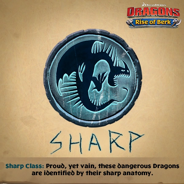 Sharp class logo